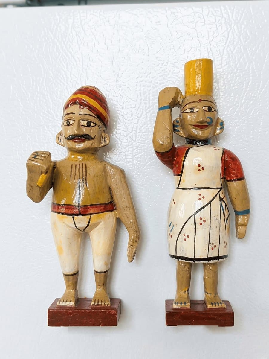 Kondapalli Fridge Magnets Pair