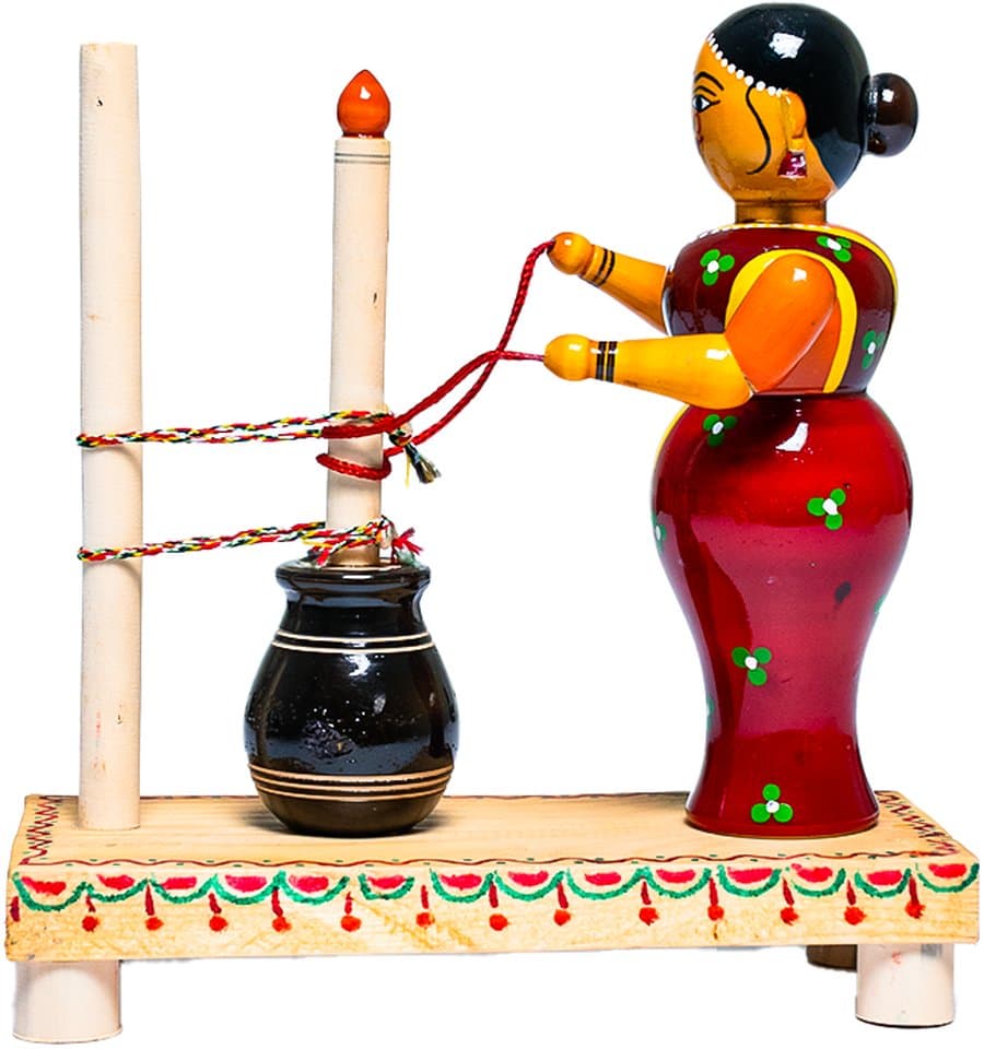 Etikoppaka Milk Chilling Lady