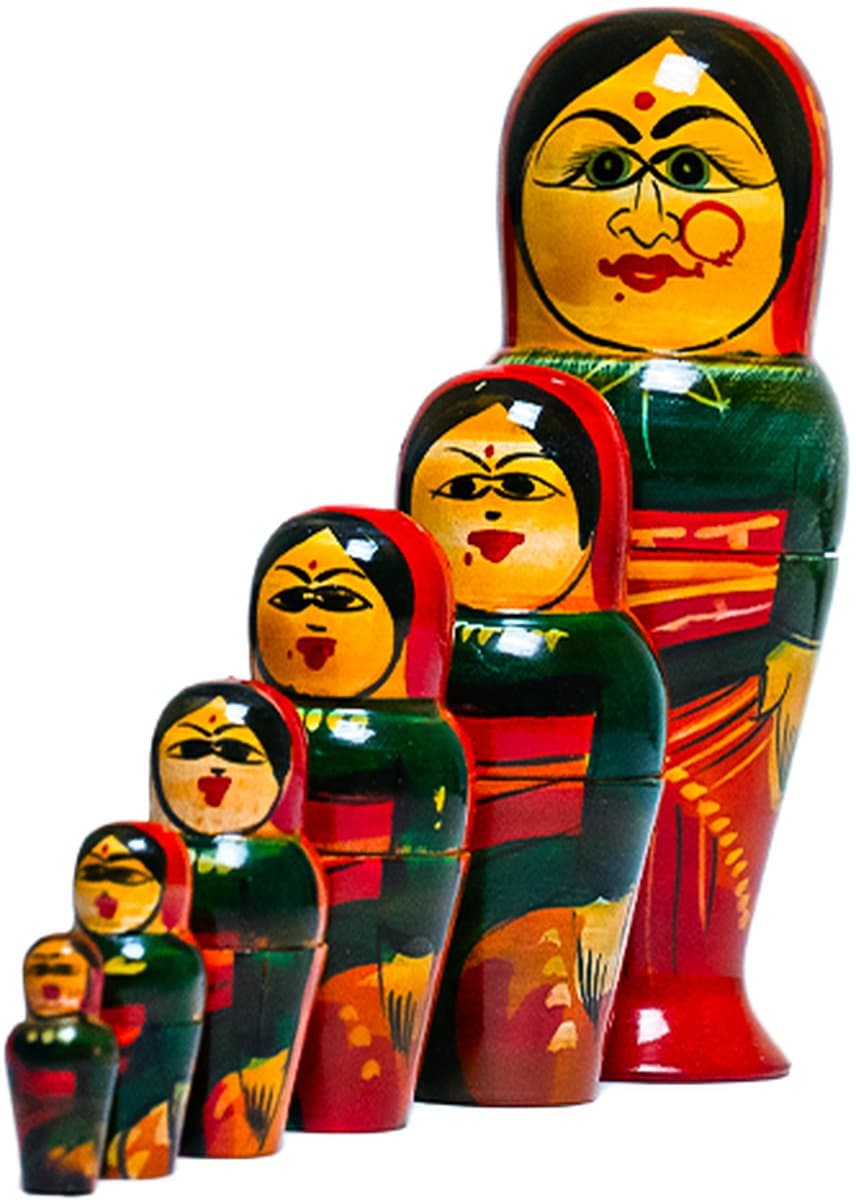 Etikoppaka Female Dolls 6 In 1