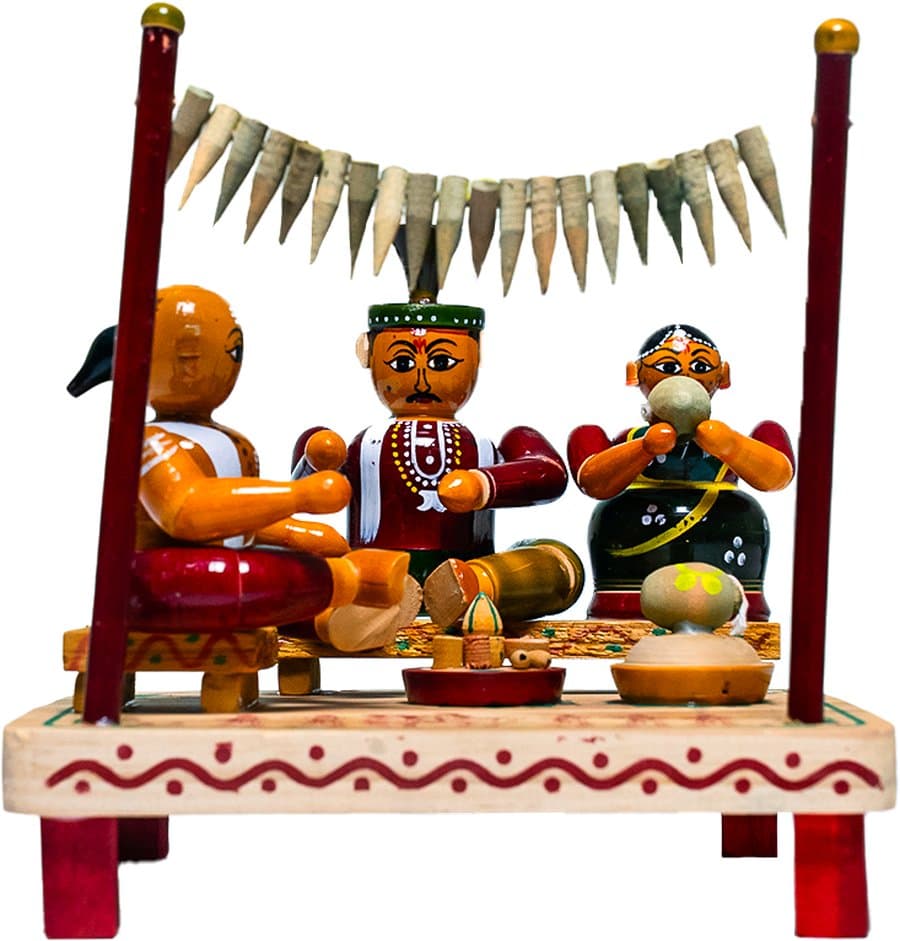 Etikoppaka Marriage Mandapam Set