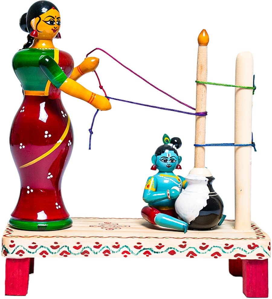 Etikoppaka Krishna & Milk Chilling Lady