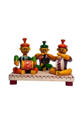 Etikoppaka Sannai Set 3 Dolls - View 2