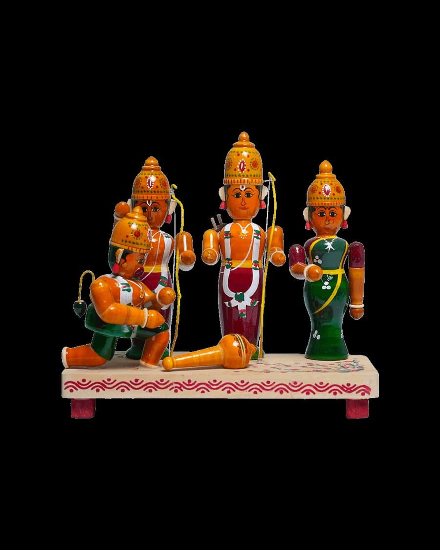 Etikoppaka Rama Parivar Set