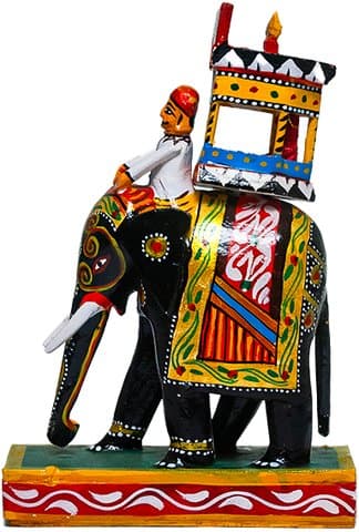 Kondapalli Ambari Elephant 12 Inch - View 1