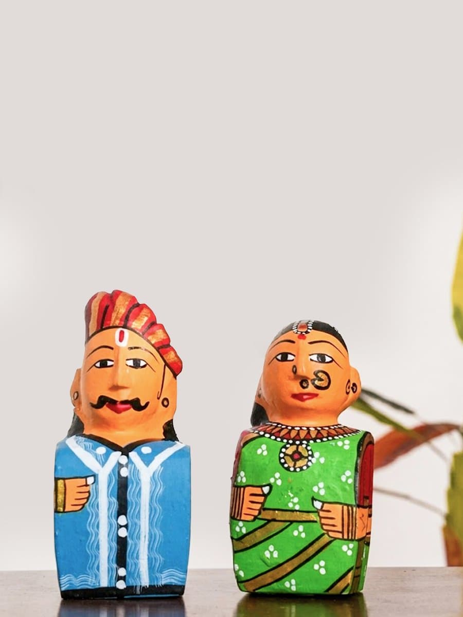 Raju Rani Fridge Magnets