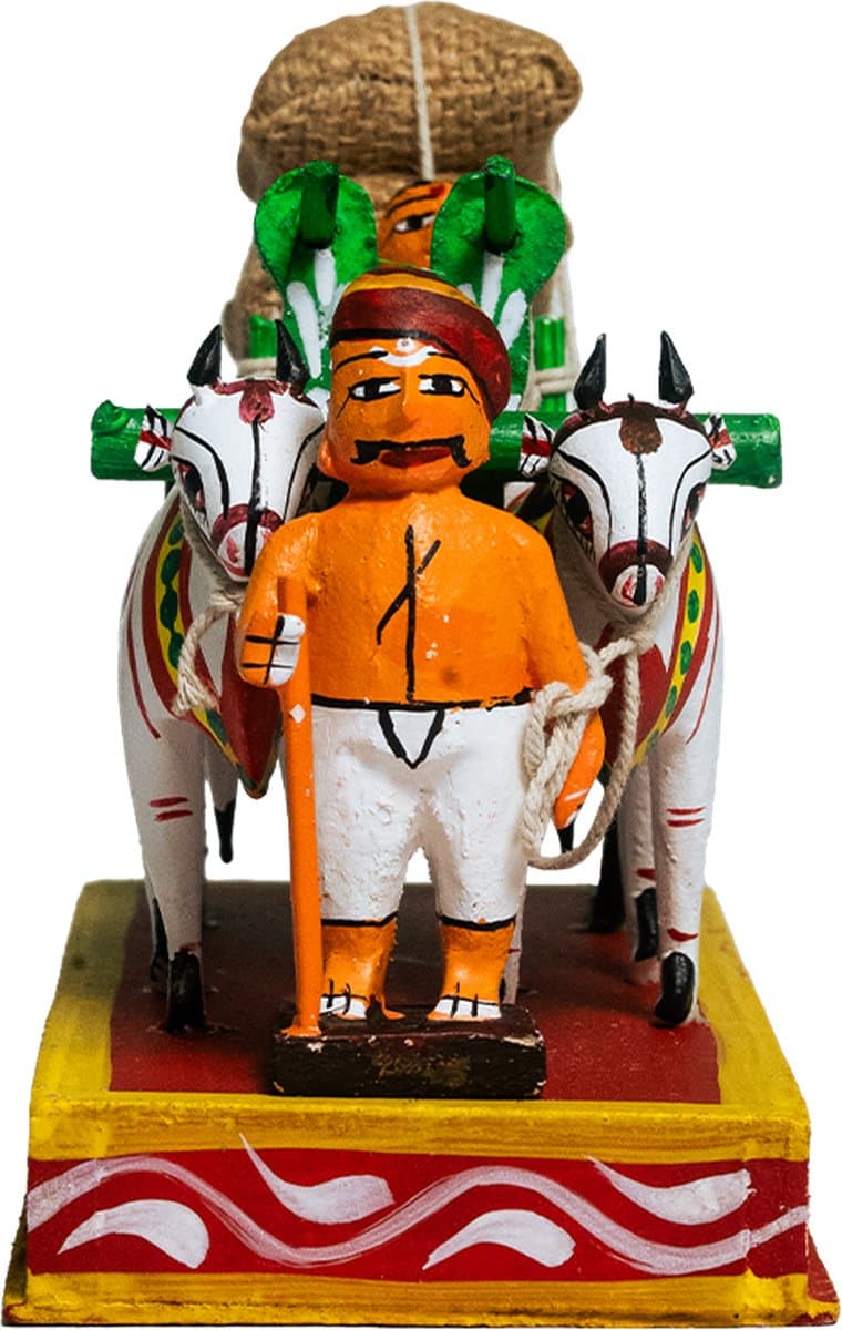 Kondapalli Bullock Cart 10 Inch