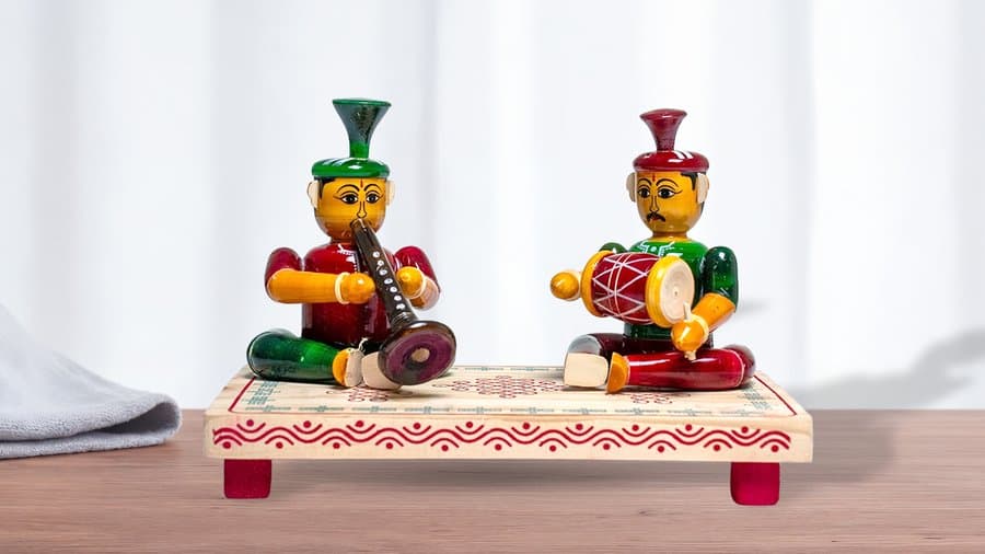 Etikoppaka Sannai Dolls set