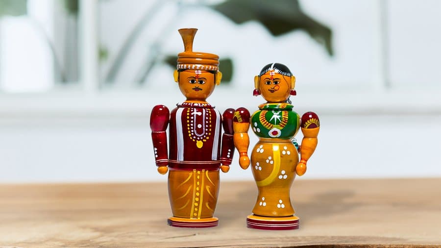 Etikoppaka Bridal Set Small